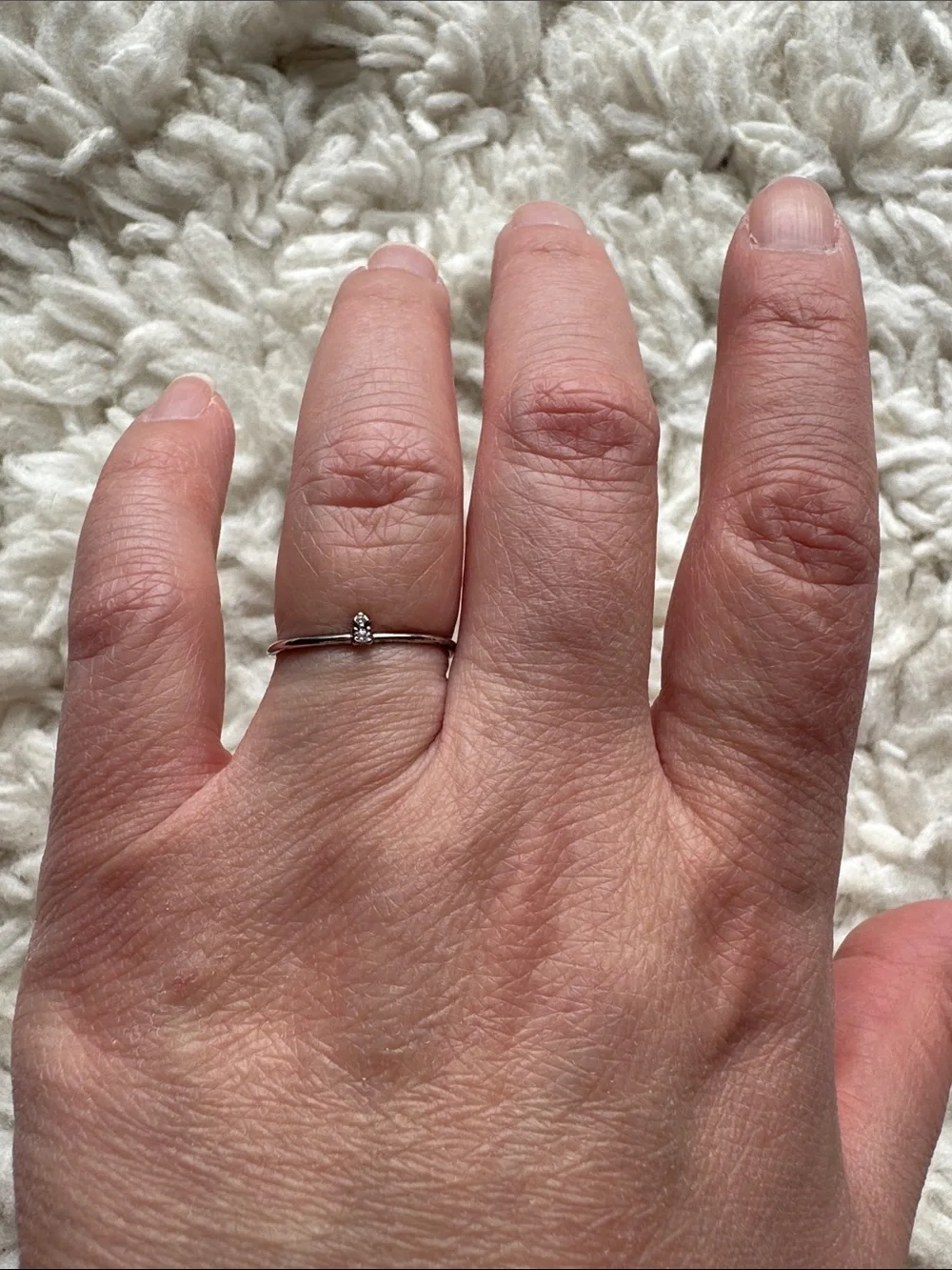 Dainty Sterling‎ Silver Ring